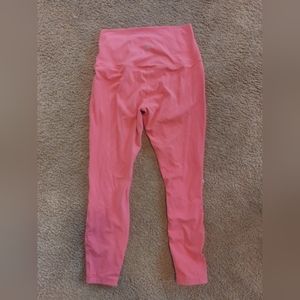 pink lululemon leggings